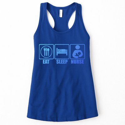 Eat Sleep Nurse Breastfeeding Gift For Moms Gift Womens Tank Top