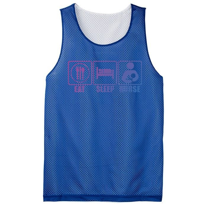 Eat Sleep Nurse Breastfeeding Gift For Moms Gift Mesh Reversible Basketball Jersey Tank