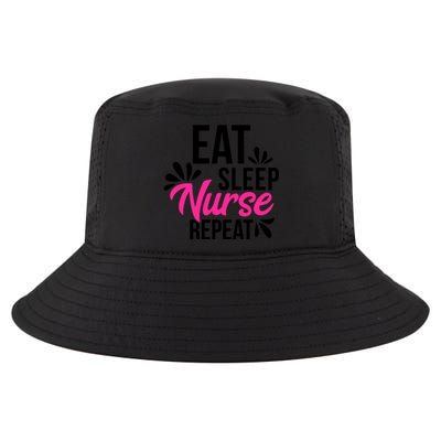 Eat Sleep Nurse Repeat Motivational Gift Ace003a Gift Cool Comfort Performance Bucket Hat