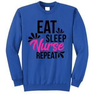 Eat Sleep Nurse Repeat Motivational Gift Ace003a Gift Sweatshirt