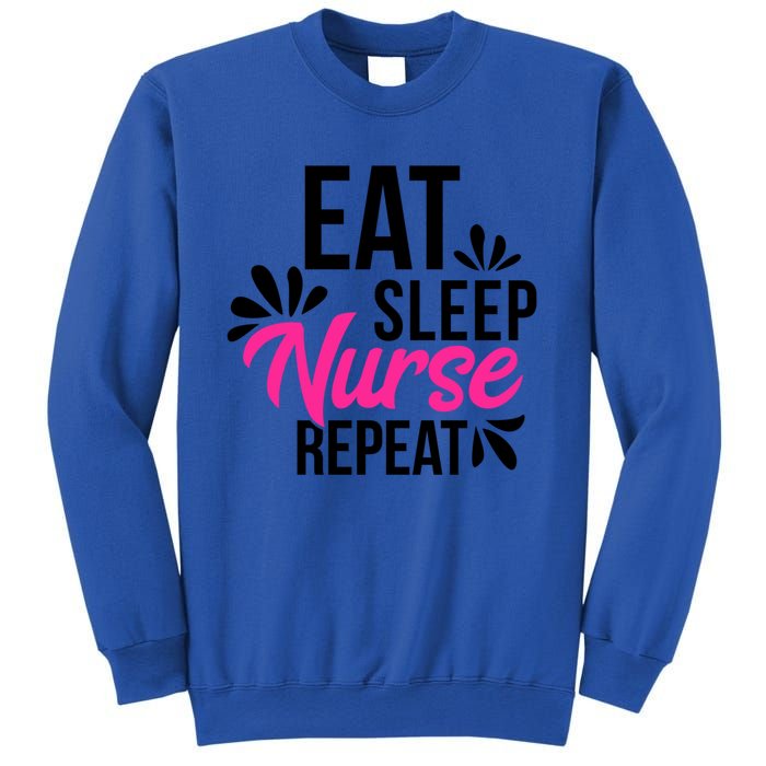 Eat Sleep Nurse Repeat Motivational Gift Ace003a Gift Sweatshirt