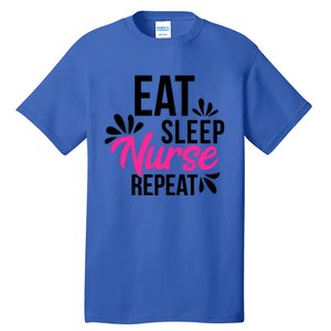 Eat Sleep Nurse Repeat Motivational Gift Ace003a Gift Tall T-Shirt