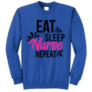 Eat Sleep Nurse Repeat Motivational Gift Ace003a Gift Tall Sweatshirt