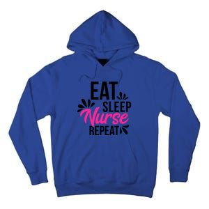 Eat Sleep Nurse Repeat Motivational Gift Ace003a Gift Tall Hoodie