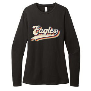 Eagles Sports Name Womens CVC Long Sleeve Shirt