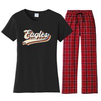 Eagles Sports Name Women's Flannel Pajama Set