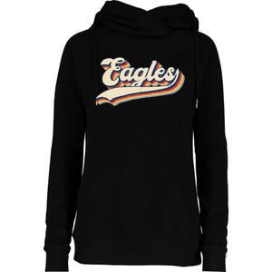 Eagles Sports Name Womens Funnel Neck Pullover Hood