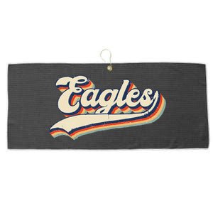 Eagles Sports Name Large Microfiber Waffle Golf Towel