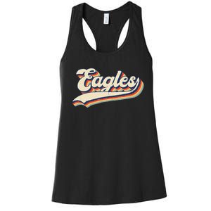 Eagles Sports Name Women's Racerback Tank