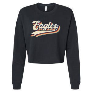 Eagles Sports Name Cropped Pullover Crew