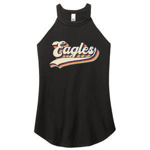 Eagles Sports Name Women's Perfect Tri Rocker Tank