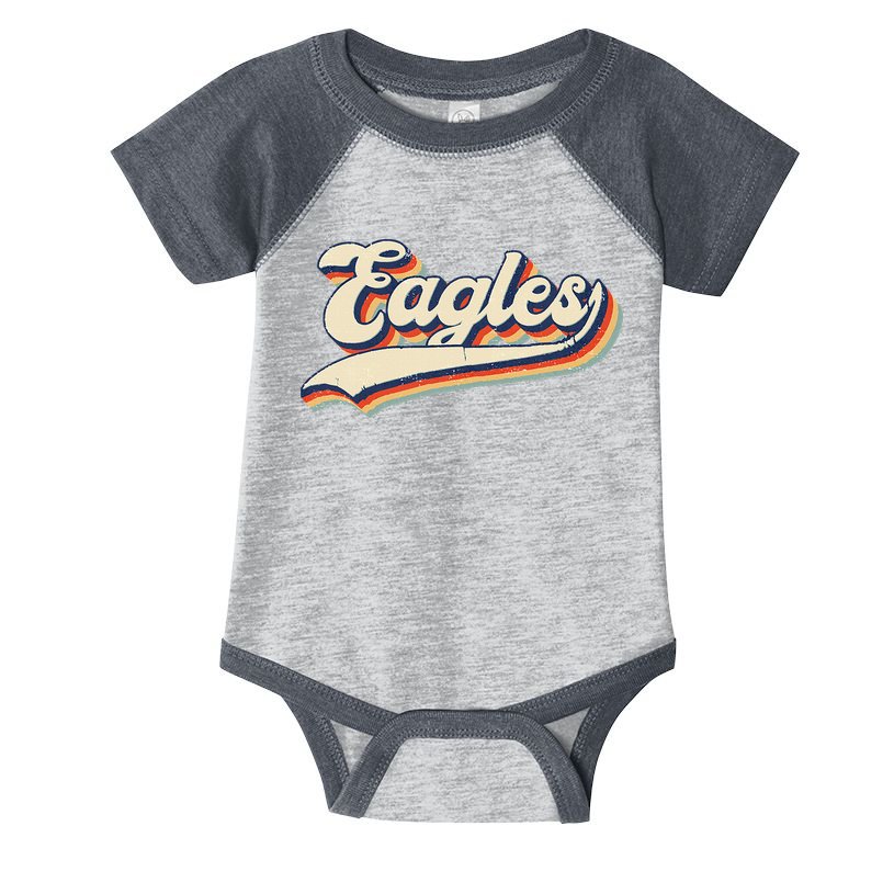 Eagles Sports Name Infant Baby Jersey Bodysuit