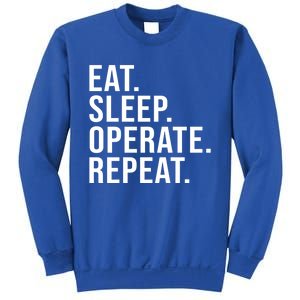 Eat Sleep Operate Repeat Scrub Tech Operating Room Nurse Gift Sweatshirt