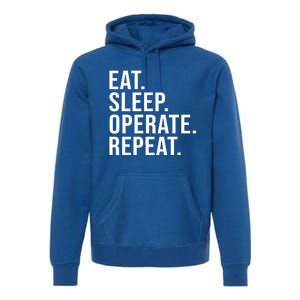 Eat Sleep Operate Repeat Scrub Tech Operating Room Nurse Gift Premium Hoodie