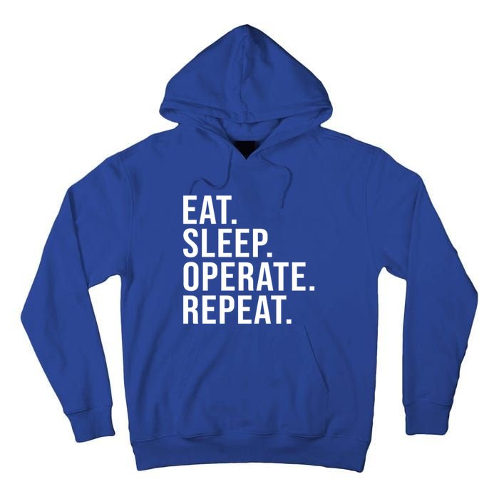 Eat Sleep Operate Repeat Scrub Tech Operating Room Nurse Gift Tall Hoodie