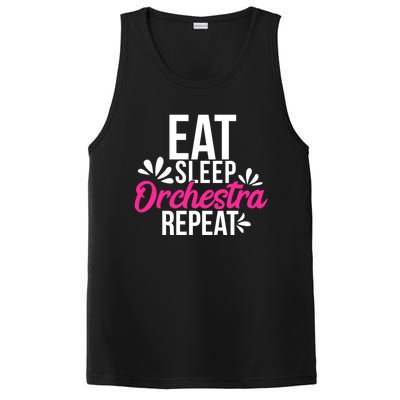 Eat Sleep Orchestra Repeat Motivational Gift Ace048b Gift PosiCharge Competitor Tank