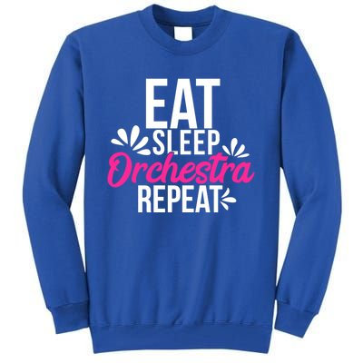 Eat Sleep Orchestra Repeat Motivational Gift Ace048b Gift Tall Sweatshirt