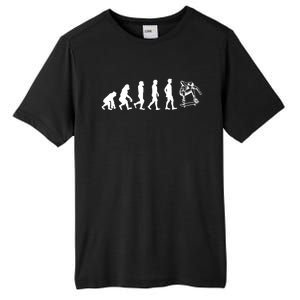 Evolution Skateboarding Ollie Fs 180 Kickflip Heelflip Gift Tall Fusion ChromaSoft Performance T-Shirt