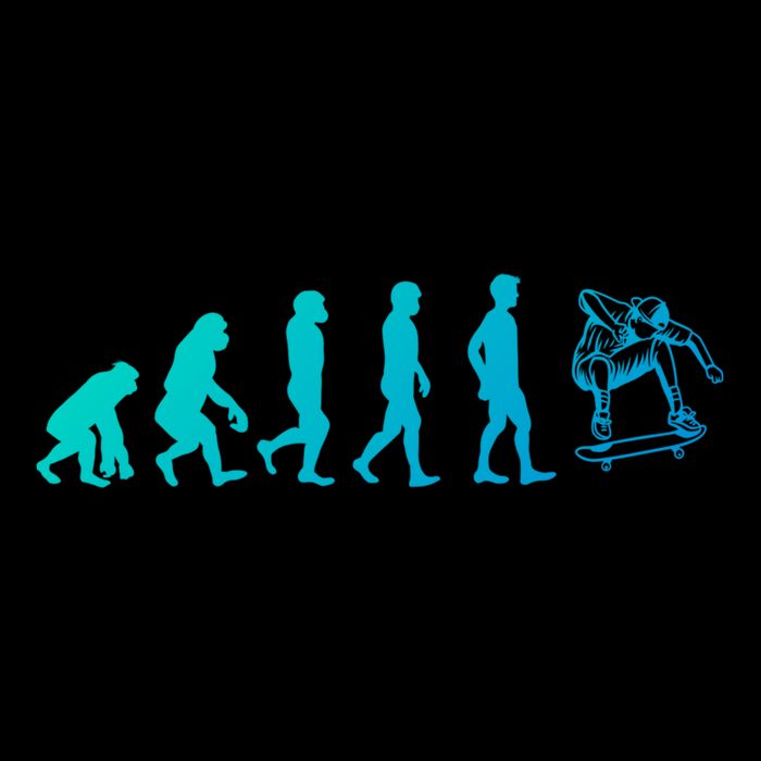 Evolution Skateboarding Ollie Fs 180 Kickflip Heelflip Gift Performance Shirt