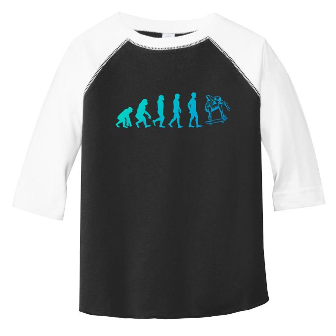Evolution Skateboarding Ollie Fs 180 Kickflip Heelflip Gift Toddler Fine Jersey T-Shirt