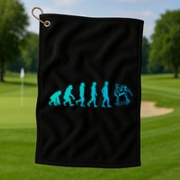 Evolution Skateboarding Ollie Fs 180 Kickflip Heelflip Gift Golf Towel