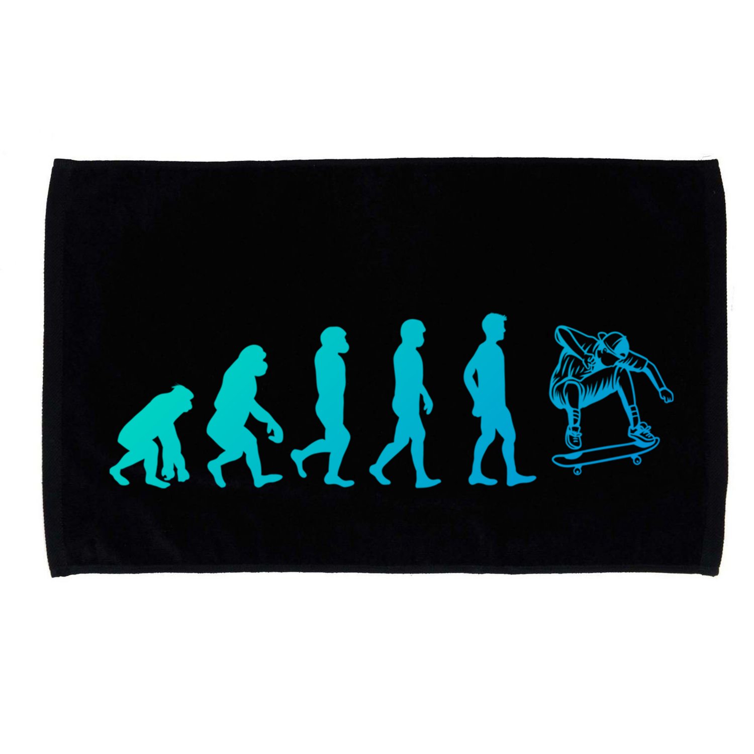 Evolution Skateboarding Ollie Fs 180 Kickflip Heelflip Gift Microfiber Hand Towel