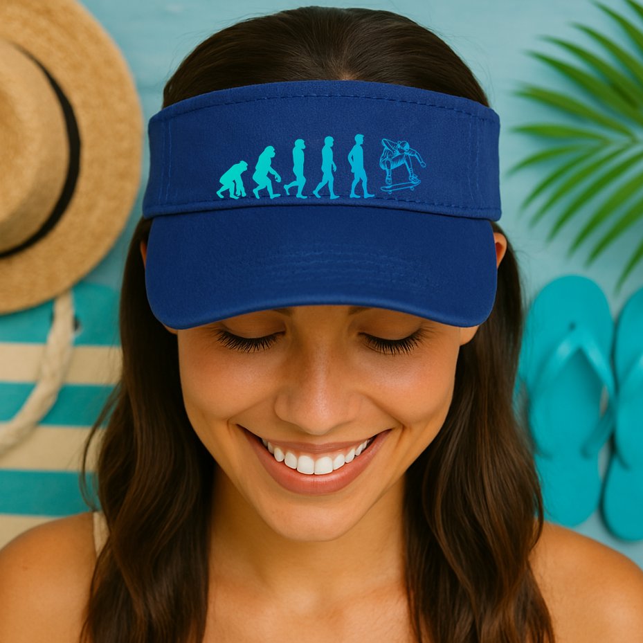 Evolution Skateboarding Ollie Fs 180 Kickflip Heelflip Gift Visor