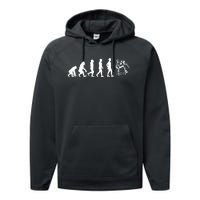 Evolution Skateboarding Ollie Fs 180 Kickflip Heelflip Gift Performance Fleece Hoodie