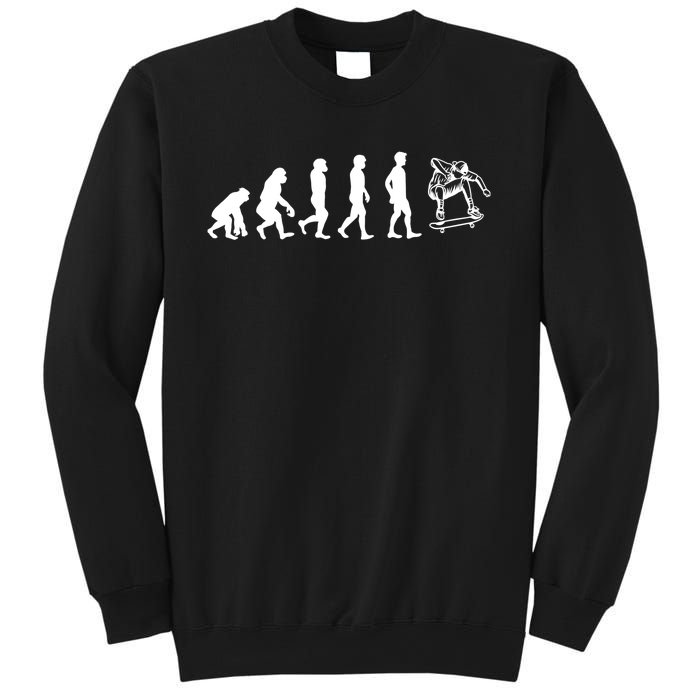 Evolution Skateboarding Ollie Fs 180 Kickflip Heelflip Gift Sweatshirt