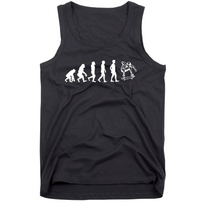 Evolution Skateboarding Ollie Fs 180 Kickflip Heelflip Gift Tank Top