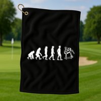 Evolution Skateboarding Ollie Fs 180 Kickflip Heelflip Gift Golf Towel