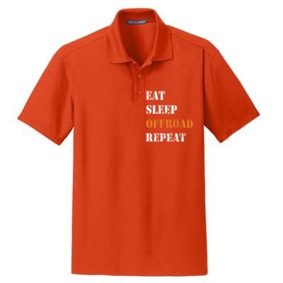 Eat Sleep Offroad Repeat 4x4 Allgiftwheel Gift Dry Zone Grid Polo