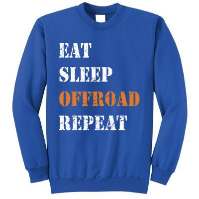 Eat Sleep Offroad Repeat 4x4 Allgiftwheel Gift Sweatshirt