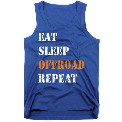 Eat Sleep Offroad Repeat 4x4 Allgiftwheel Gift Tank Top