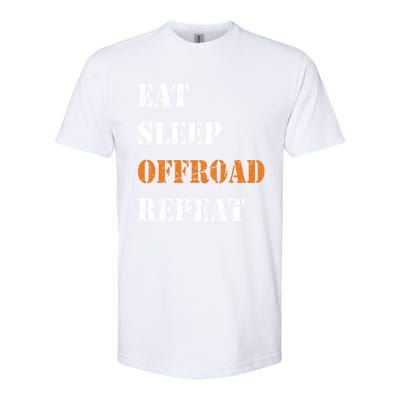 Eat Sleep Offroad Repeat 4x4 Allgiftwheel Gift Softstyle® CVC T-Shirt