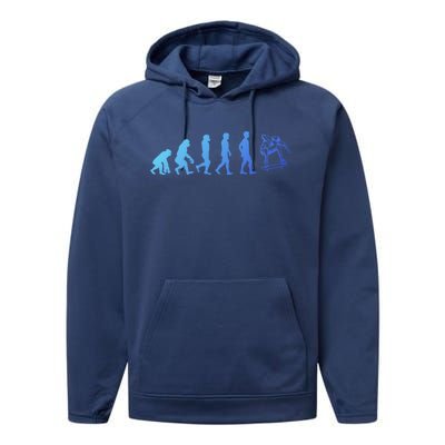 Evolution Skateboarding Ollie Fs 180 Kickflip Heelflip Gift Performance Fleece Hoodie