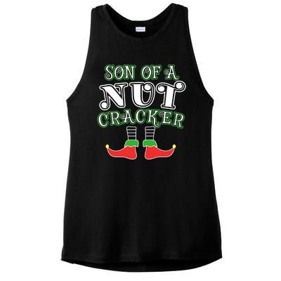 Elf Son Of A Nutcracker Ladies PosiCharge Tri-Blend Wicking Tank