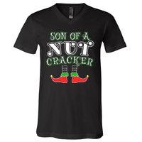 Elf Son Of A Nutcracker V-Neck T-Shirt