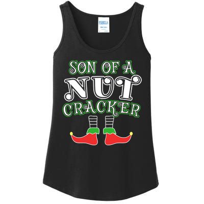 Elf Son Of A Nutcracker Ladies Essential Tank