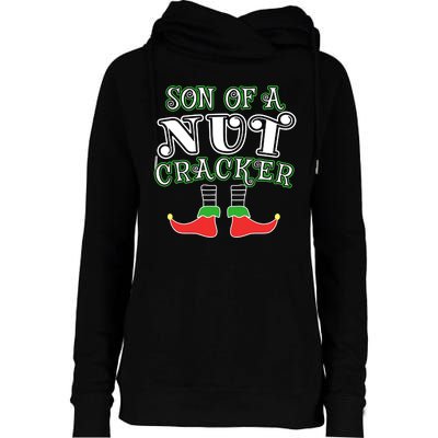 Elf Son Of A Nutcracker Womens Funnel Neck Pullover Hood