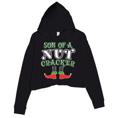 Elf Son Of A Nutcracker Crop Fleece Hoodie