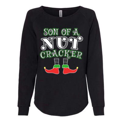 Elf Son Of A Nutcracker Womens California Wash Sweatshirt