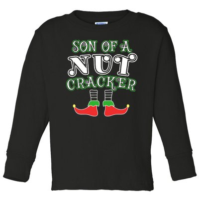 Elf Son Of A Nutcracker Toddler Long Sleeve Shirt