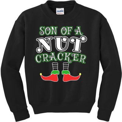 Elf Son Of A Nutcracker Kids Sweatshirt