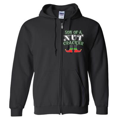 Elf Son Of A Nutcracker Full Zip Hoodie