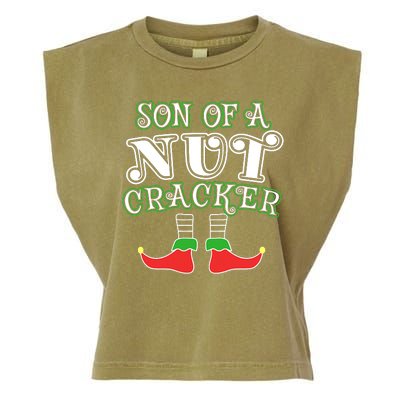 Elf Son Of A Nutcracker Garment-Dyed Women's Muscle Tee