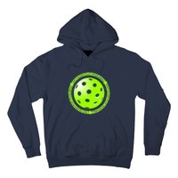 Eat Sleep Pickleball Circle | Fun Pickleball | Green Pickleball Hoodie