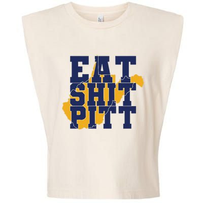 Eat Shit Pitt Garment-Dyed Women's Muscle Tee