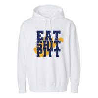 Eat Shit Pitt Garment-Dyed Fleece Hoodie