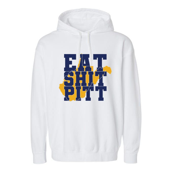 Eat Shit Pitt Garment-Dyed Fleece Hoodie